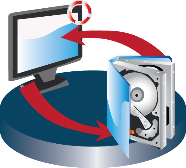 Programa Para Clonar Hd Grátis - Disaster Recovery Icon Png (607x546)