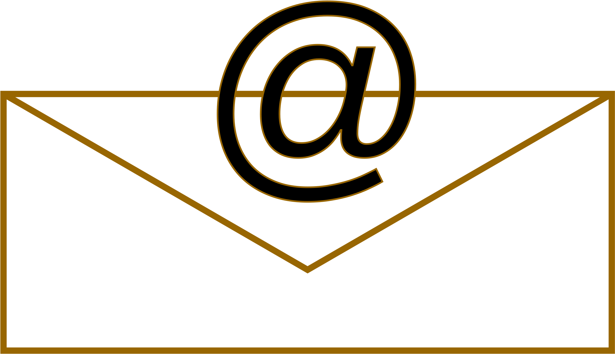 Clipart Email Rectangle Simple - Rectangle Objects Clip Art (2400x1697)