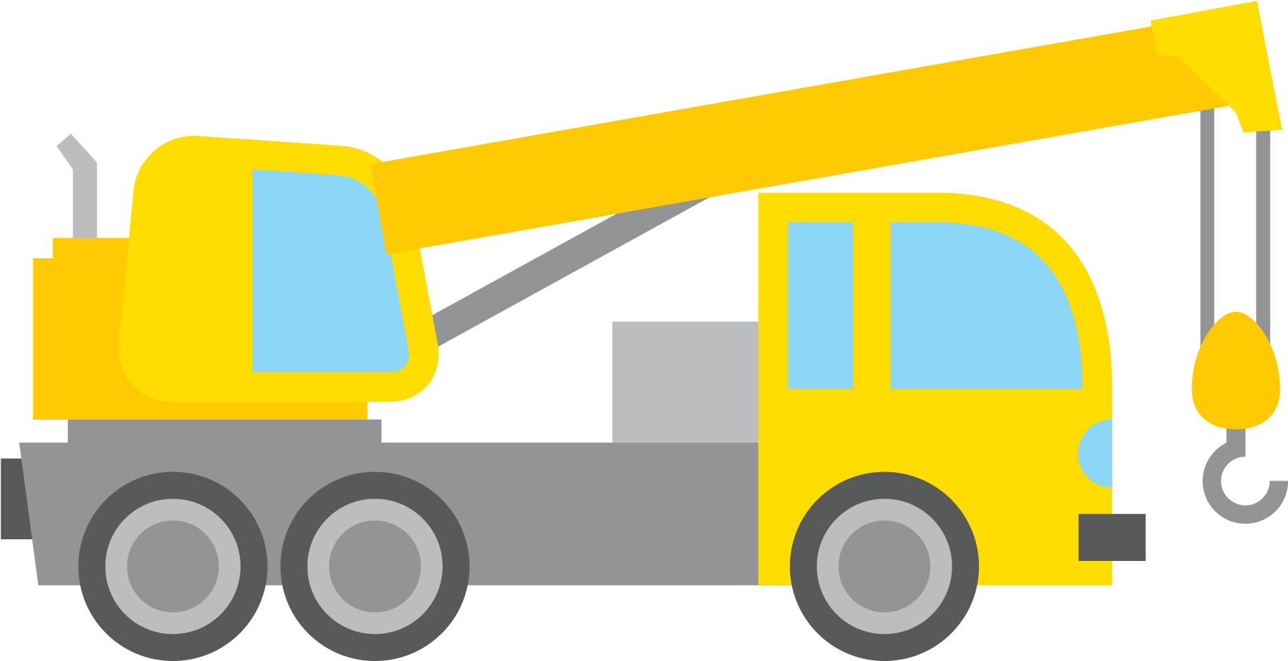 Car Heavy Equipment Vehicle Clip Art - Construction Vehicle Clipart (1939x1500)