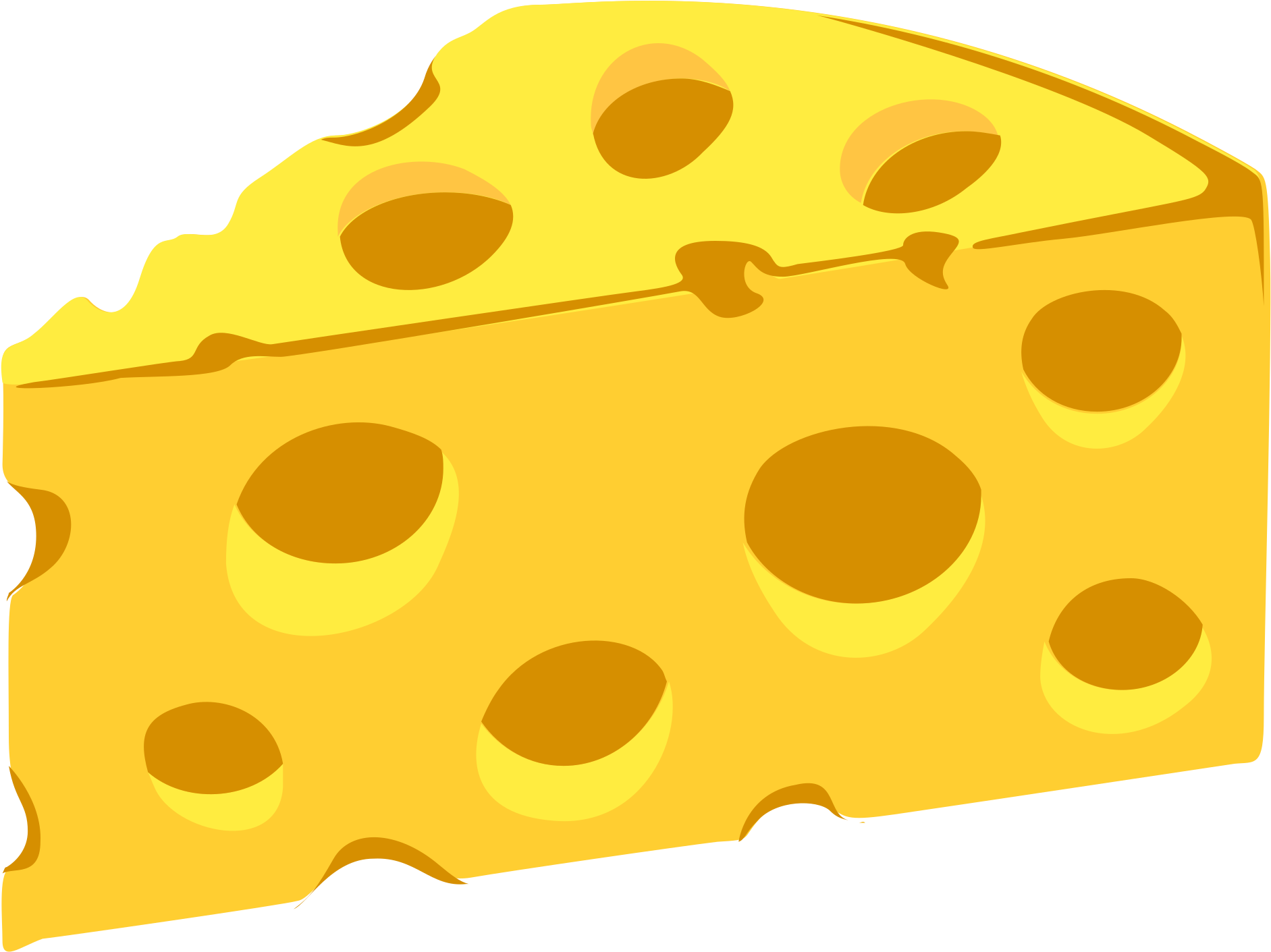Cheese Wedge Emoji Vector Icon - Buttonsmith Mini-moji Pop Culture 1" Magnet Set - Made (2000x2000)