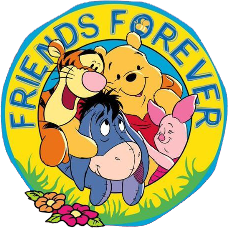Codes For Insertion - Winnie The Pooh Friends Forever (475x474)