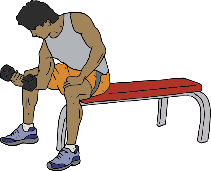 Get Notified Of Exclusive Freebies - Weight Lifting Clip Art (800x648)