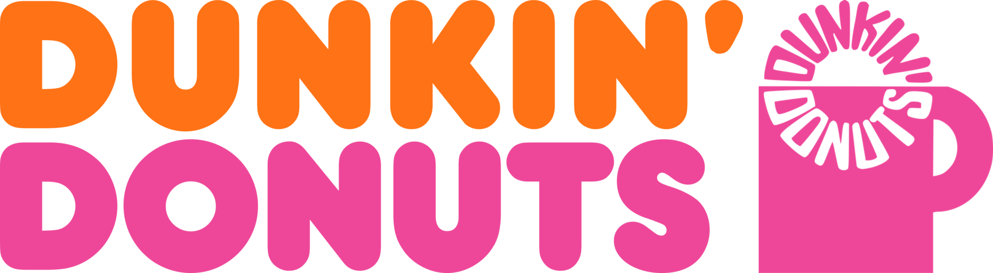 Dunkin Donuts Clipart Building - Dunkin Donuts Clipart Building (2000x551)