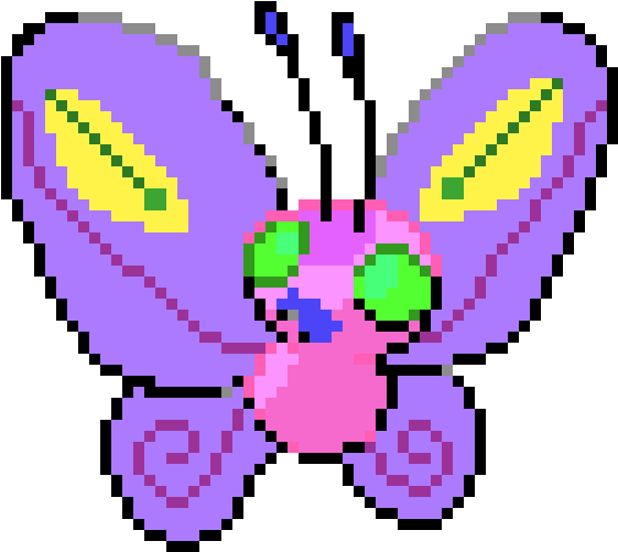 Psychic/bug Butterfree - Psychic/bug Butterfree (620x560)