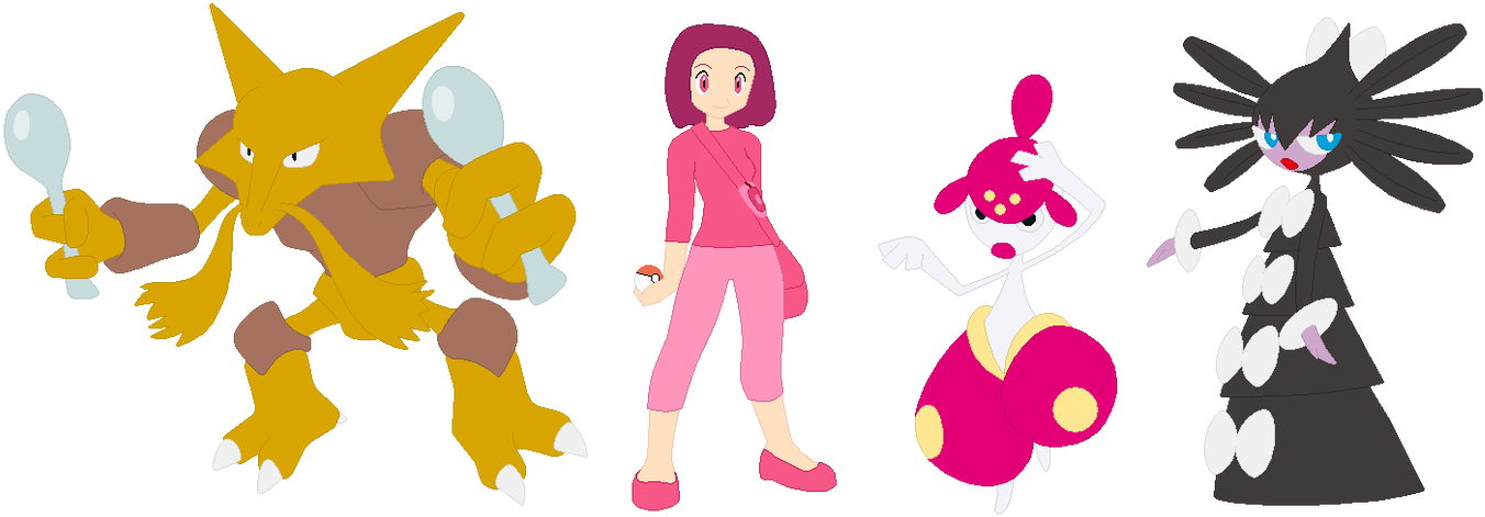 Cassandra's Psychic Pokemon By Brendyflatsmjff - Cassandra's Psychic Pokemon By Brendyflatsmjff (1382x578)