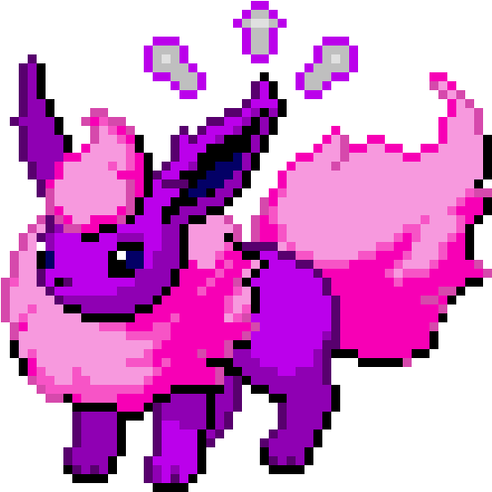 Bigger Psychic Flareon - Bigger Psychic Flareon (560x550)