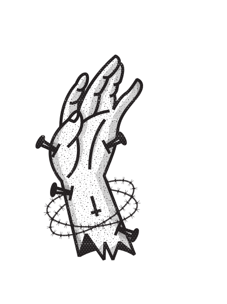Psychic Drawing Tattooed Hand - Psychic Drawing Tattooed Hand (800x600)