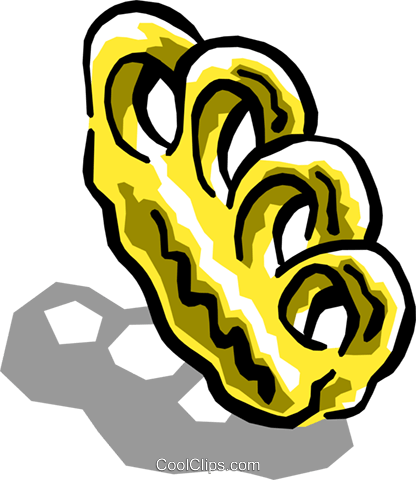 Brass Knuckles Royalty Free Vector Clip Art Illustration - Brass Knuckles Royalty Free Vector Clip Art Illustration (416x480)