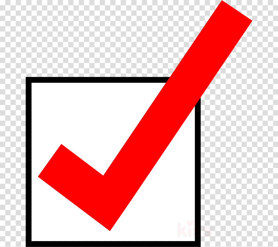 Red Check Mark Transparent Background Clipart Check - Red Check Mark Transparent Background Clipart Check (900x800)