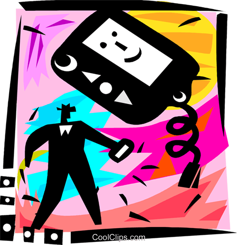 Pagers Royalty Free Vector Clip Art Illustration - Pagers Royalty Free Vector Clip Art Illustration (465x480)