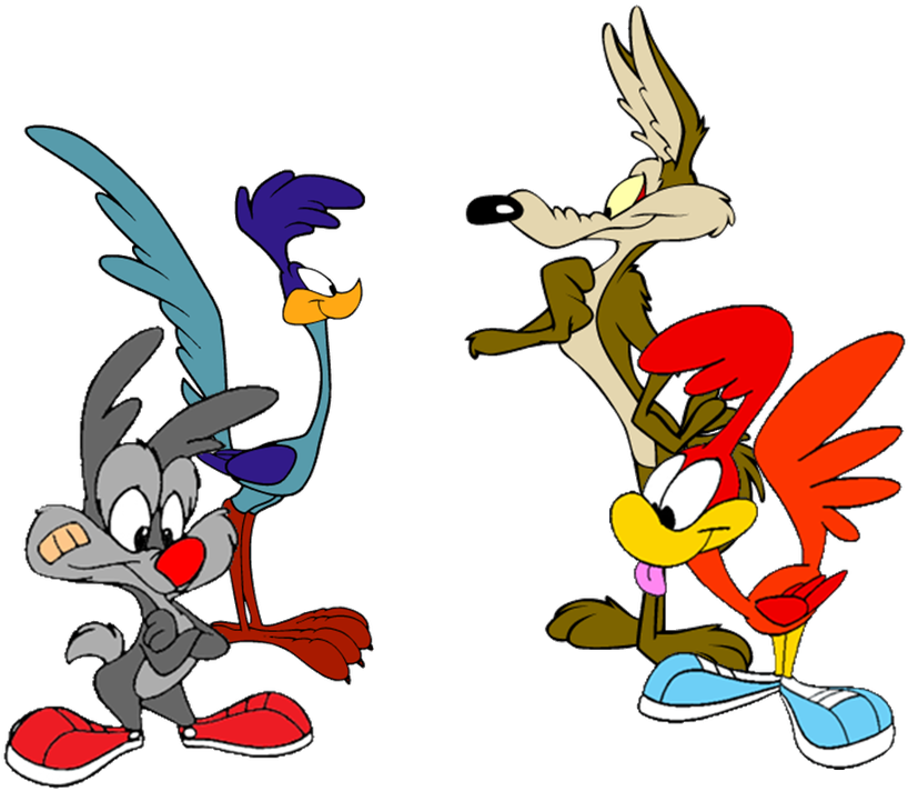 Road Runner, Calamity And Little Beeper By Polskienagrania1990 - Road Runner, Calamity And Little Beeper By Polskienagrania1990 (894x894)