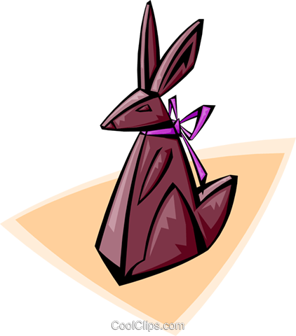 Chocolate Easter Bunny - Chocolate Easter Bunny (422x480)