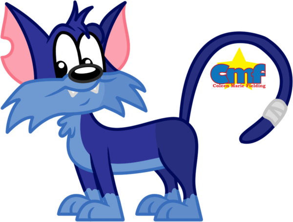 Furrball The Kitty By Tiny Toons Fan - Furrball The Kitty By Tiny Toons Fan (600x455)
