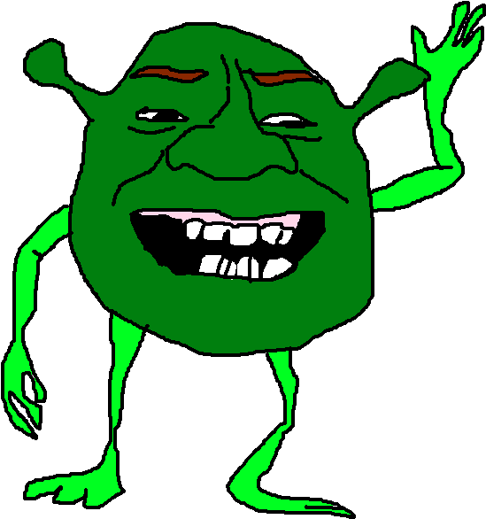 Shrek Meme Png - Shrek Meme Png (549x586)