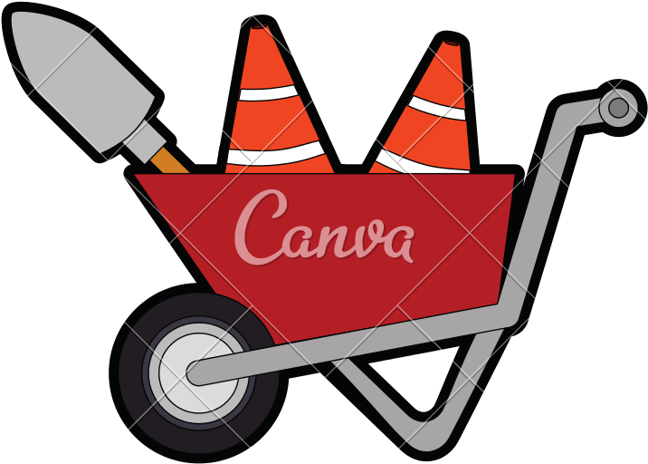 Shovel Clipart Wheelbarrow - Shovel Clipart Wheelbarrow (800x800)
