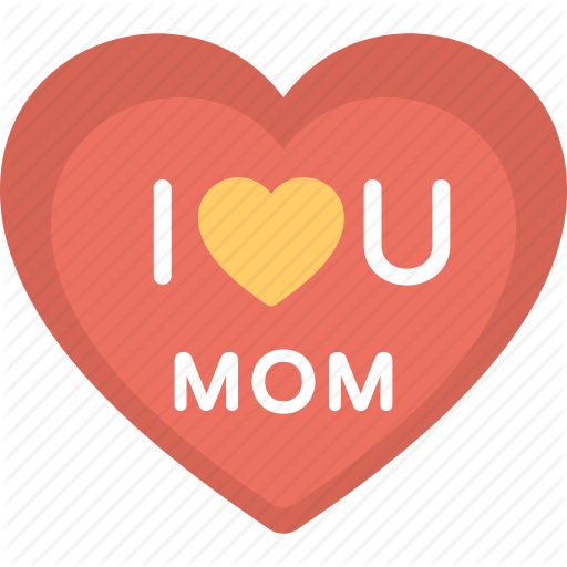 Heart Logo Mom Love - Heart Logo Mom Love (512x512)