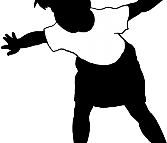 Silhouettes Clipart Child's - Silhouettes Clipart Child's (640x480)