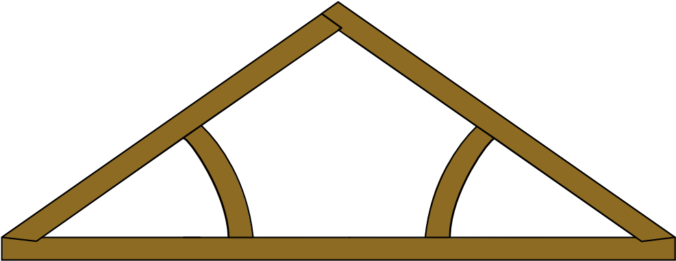 Trusses Exposed Decorative Designs - Trusses Exposed Decorative Designs (1024x517)