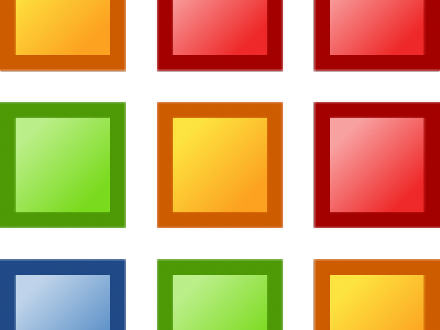 Squares Clipart Icon Png - Squares Clipart Icon Png (640x480)