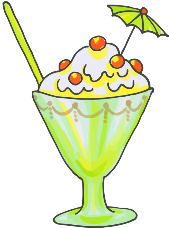 Ice Cream Cocktail Sundae Soft Serve - Ice Cream Cocktail Sundae Soft Serve (557x750)