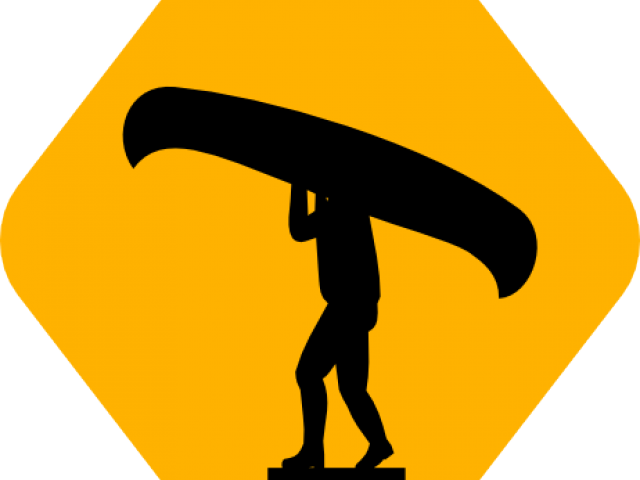 Canoe Clipart Portage - Canoe Clipart Portage (640x480)