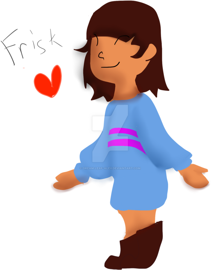 Frisk By Dream Leaf Alex On Deviantart - Frisk By Dream Leaf Alex On Deviantart (813x982)