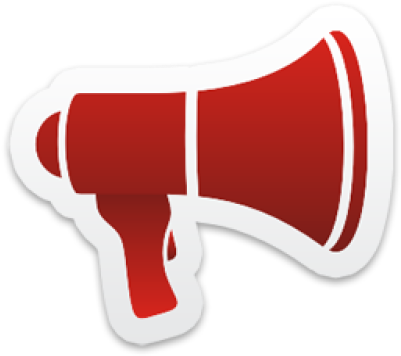 Megaphone Icon From Colorful - Megaphone Icon From Colorful (400x400)