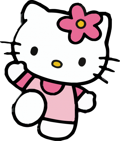 Free Png Download Hello Kitty Clipart Png Photo Png - Free Png Download Hello Kitty Clipart Png Photo Png (481x565)