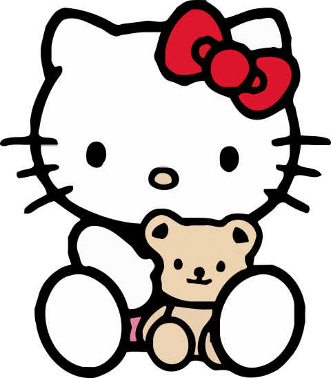 Free Png Download Hello Kitty Clipart Png Photo Png - Free Png Download Hello Kitty Clipart Png Photo Png (480x547)
