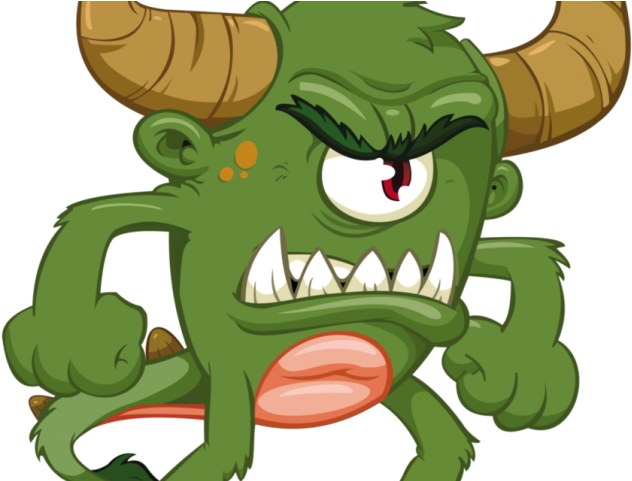 Evil Clipart Monsters - Evil Clipart Monsters (640x480)