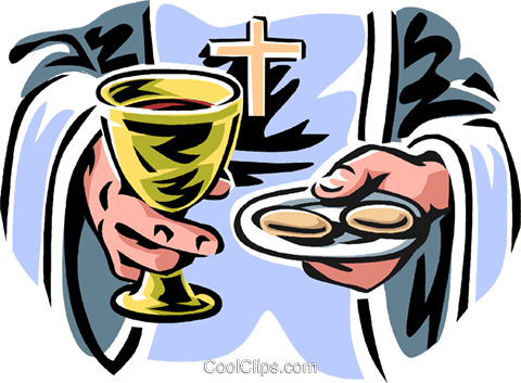 Communion Royalty Free Vector Clip Art Illustration - Communion Royalty Free Vector Clip Art Illustration (480x353)