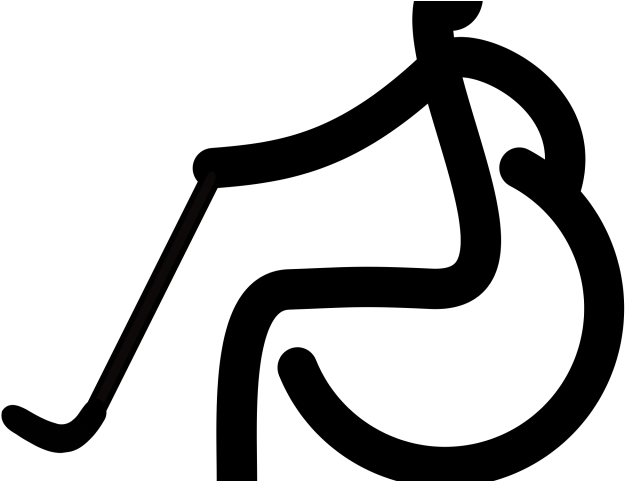 Hockey Clipart Wheelchair - Hockey Clipart Wheelchair (640x480)