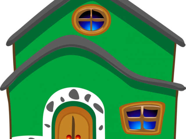 Hosue Clipart Green House - Hosue Clipart Green House (640x480)
