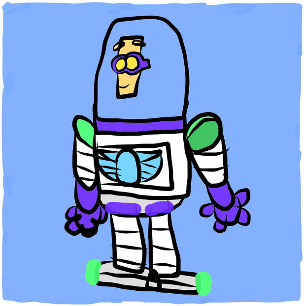 Xr Buzz Lightyear Of Star Command By Cartooonnerd - Xr Buzz Lightyear Of Star Command By Cartooonnerd (1024x768)