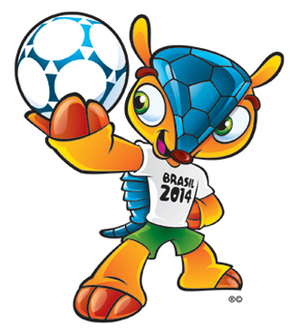 Official World Cup Mascot Introduced To The World - Official World Cup Mascot Introduced To The World (350x383)