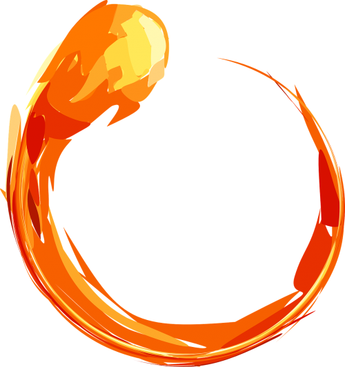 Fireball Clip Art (500x531)