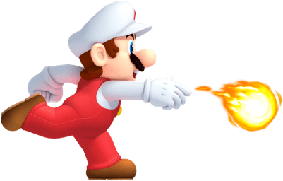 Mario Fireball - Mario Fireball (400x400)
