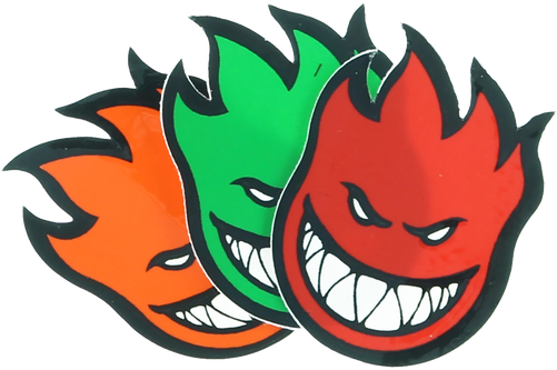 Spitfire Fireball Mini Decal 1" - Spitfire Fireball Mini Decal 1" (500x500)