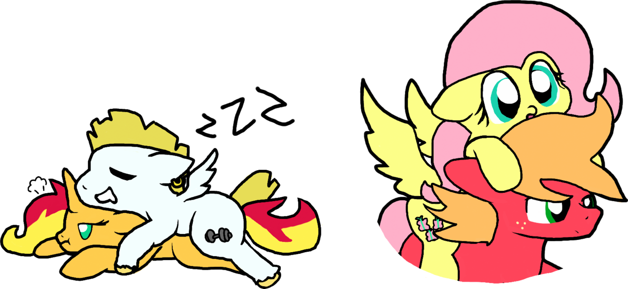 Littlecloudie, Big Macintosh, Bulk Biceps, Bulkshimmer, - Littlecloudie, Big Macintosh, Bulk Biceps, Bulkshimmer, (1280x589)