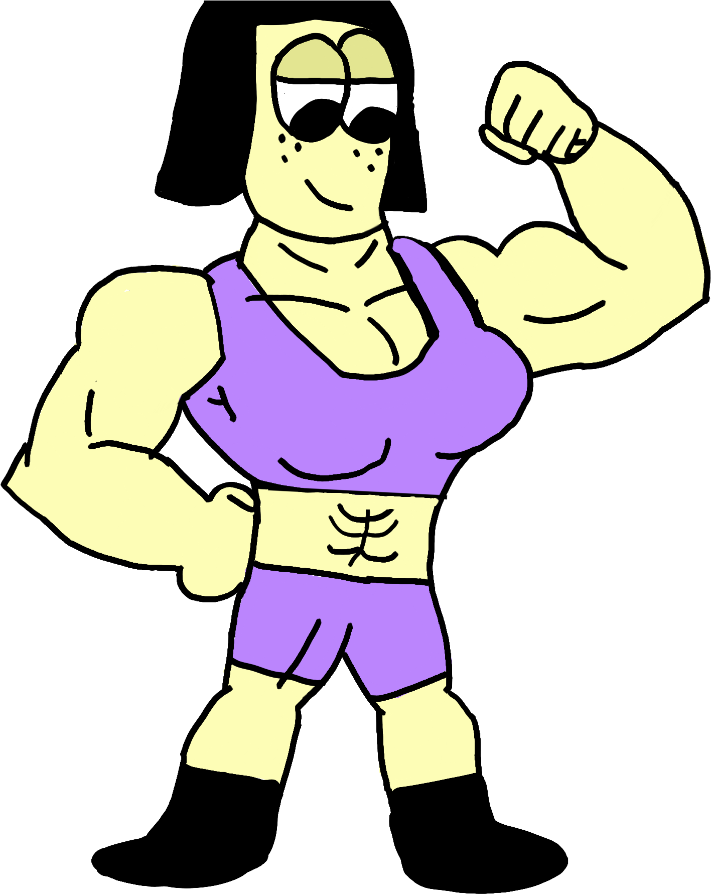 Tilly Flexing Her Biceps By Normeloso2 Tilly Flexing - Tilly Flexing Her Biceps By Normeloso2 Tilly Flexing (1500x1802)