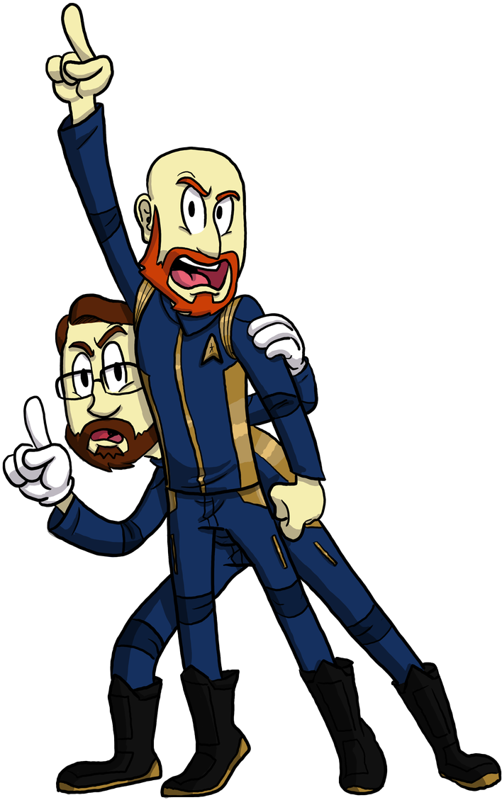 I Made These Two Reluctant Discovery Era Starfleet - I Made These Two Reluctant Discovery Era Starfleet (840x1200)