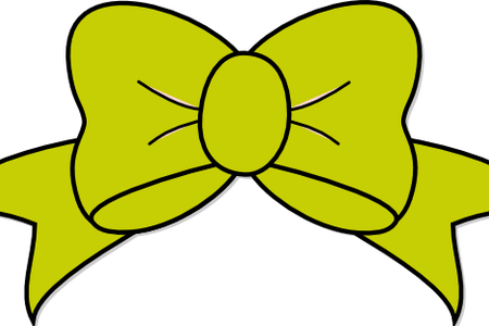 Graphic Library Library Bows And Ribbons Clipart - Graphic Library Library Bows And Ribbons Clipart (450x300)