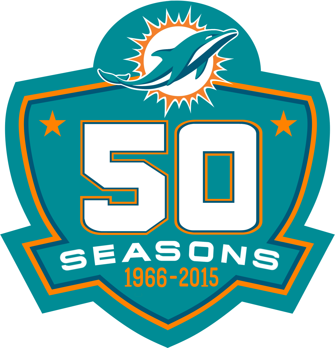 Logo Miami Dolphins 2015 - Logo Miami Dolphins 2015 (1117x1160)