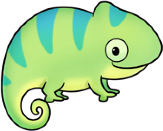 Chameleon Clipart Kawaii - Chameleon Clipart Kawaii (640x480)