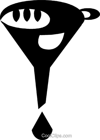 Cooking Funnel Royalty Free Vector Clip Art Illustration - Cooking Funnel Royalty Free Vector Clip Art Illustration (344x480)