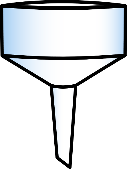 Funnel Clip Art - Funnel Clip Art (444x593)