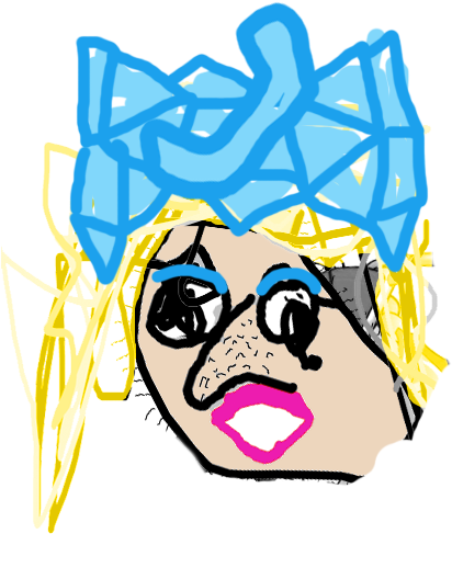 Derp Gaga From The Memes Or Gags From The Nekci Menij - Derp Gaga From The Memes Or Gags From The Nekci Menij (412x518)