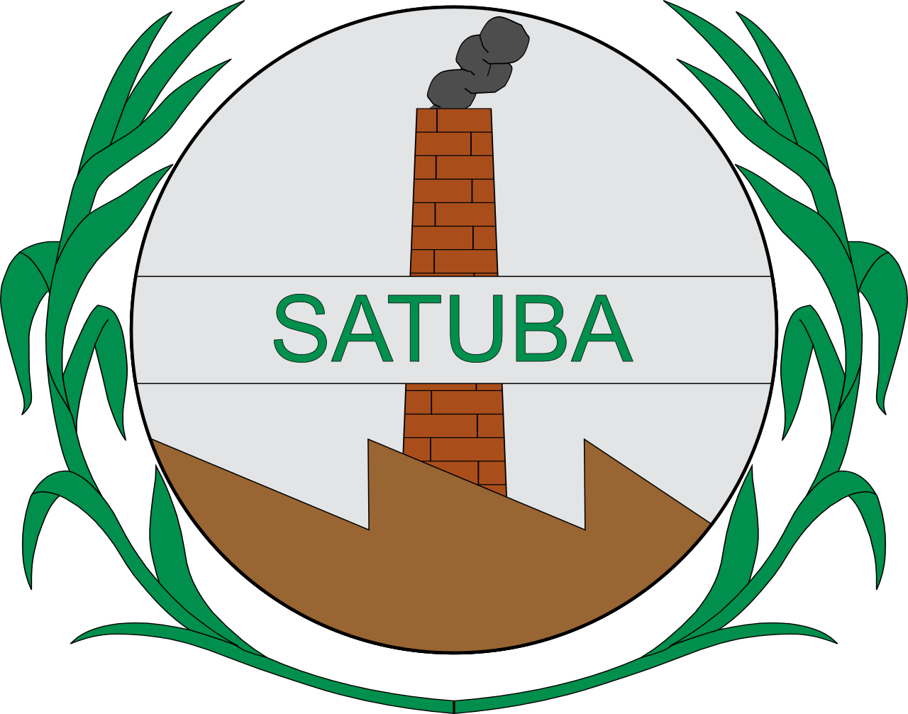 Satuba Of Spanish Wikipedia Arms Flag Coat - Satuba Of Spanish Wikipedia Arms Flag Coat (1280x1006)