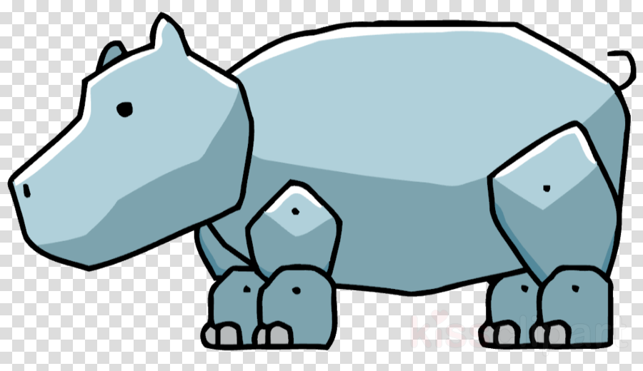 Scribblenauts Unlimited Hippo Clipart Dog Hippopotamus - Scribblenauts Unlimited Hippo Clipart Dog Hippopotamus (900x520)
