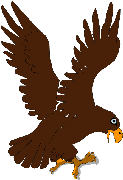 Golden Eagle Clipart Agila - Golden Eagle Clipart Agila (512x668)